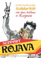 Support Rojava - Aufkleber 1