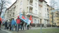 Antifaschistischer Gedenkrundgang und AfD-Treffen in Pankow  6