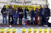 Gegen die Urananreicherungsanlage der URENCO in Gronau.