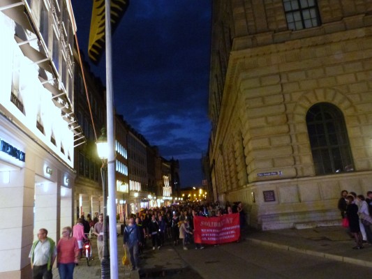 Bericht zur Solidaritätsdemo mit hungerstreikenden Flüchtlingen am 25.07.2012 in München