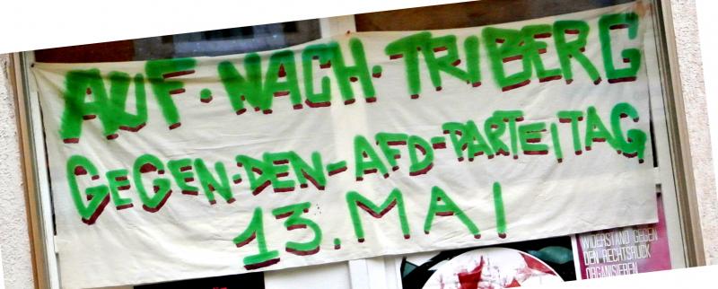 Gegen den AfD-Parteitag in Triberg