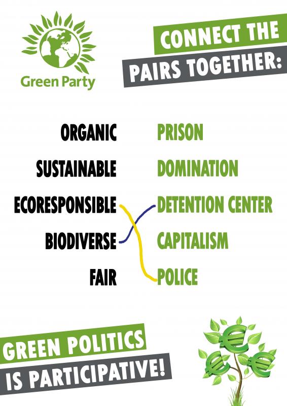 UK green party. Green politics is participative!