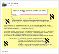 Facebookbeitrag vom 27.05.2016 von Philipp Hörmann.