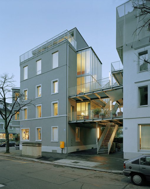 Bauprojekt der Zürcher Architektin: An der Josefstrasse 144 hat Vera Gloor bereits gebaut..
