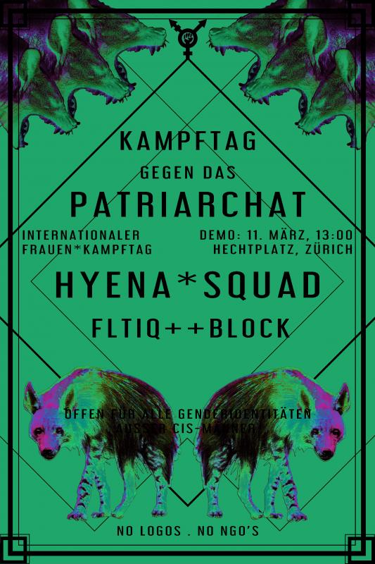 Hyena Squad-Flyer 11.03.2017 Zürich
