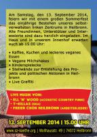 Sommerfest Soziales Zentrum Käthe Heilbronn 2014_Rückseite