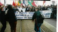 29. März 1997 Strassbourg IV Demonstration gegen den FN (Foto: Antifa, die kleinen Strolche)