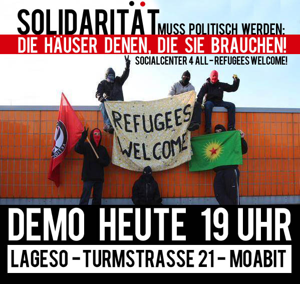 Demo Solidarität muss politisch werden