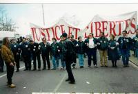 29. März 1997 Strassbourg III Demonstration gegen den FN (Foto: Antifa, die kleinen Strolche)