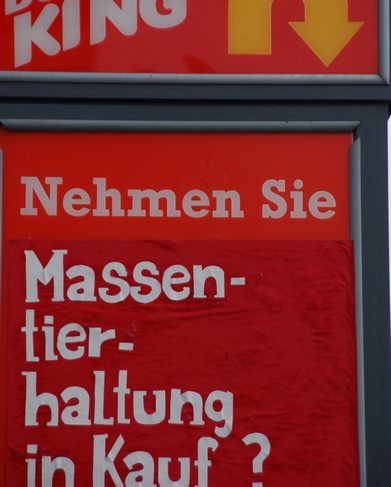 fordert dein konsum tierausbeutung? 