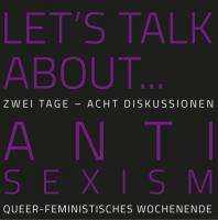 Let's talk about antisexism