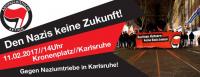 Den Nazis keine Zukunft - gegen Naziumtriebe in Karlsruhe