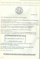 Bullenflugblatt 1977 zur "Schlacht um Grohnde"