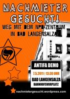Antifademo in Bad Langensalza