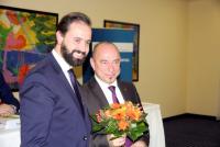 Justizminister Sebastian Gemkow und Parteikollege Dr. Thomas Feist (MdB, CDU). Foto: L-IZ.de