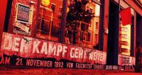 Streetart am Kreuzberger Antifa-Laden »Red Stuff«