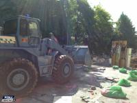 Bilder der Räumung des ZAM im Mailänder Stadtteil Barona im Mai 2013 - II