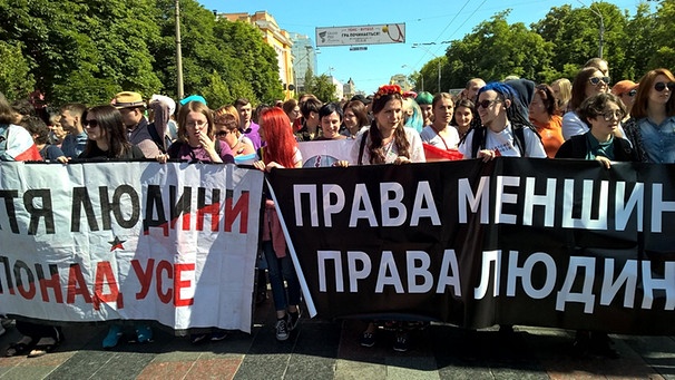 Kyiv Pride Marsch für Gleichberechtigung, Kiew, Ukraine 2016