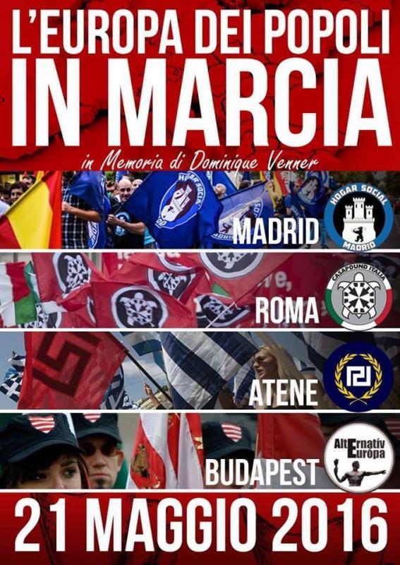 L`europa dei popoli in marcia - 21 maggio 2016