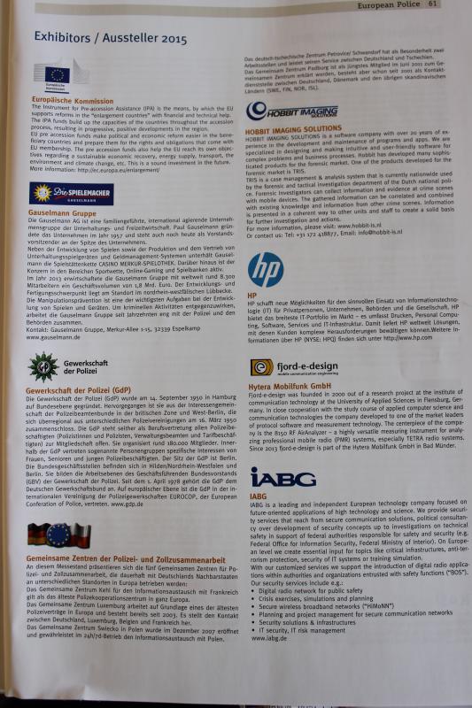 Aussteller auf dem Bullenkongress 2015 - Bild 2/6