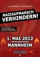Naziaufmarsch verhindern! 1. Mai Mannheim