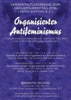 Linke und feministische Strategien gegen organisierten Antifeminismus. Eine Podiumsdiskussion mit IL Berlin, TOP B3rlin, aze, Antifa Stuttgart und Gisela Notz