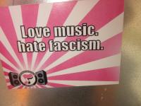 Love music.hate fascism.