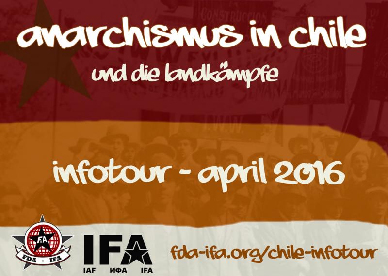 Flyer: Anarchismus in Chile