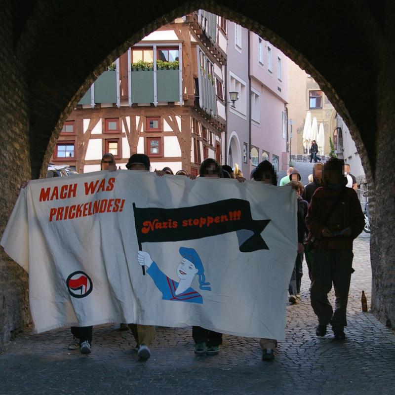 Vöhringen!" NPD - Auftritt zum Desaster machen!"