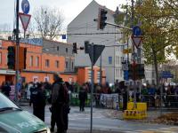 01: Gegenkundgebung in der Roscherstraße