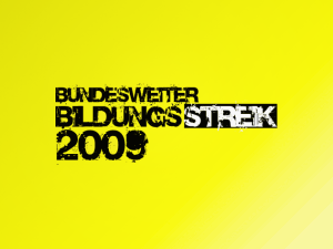 Bildungsstreik 2009