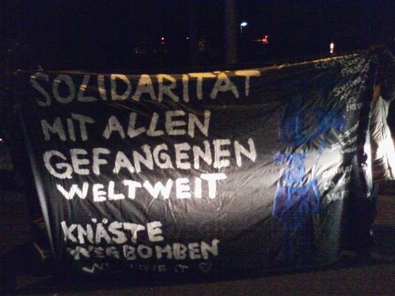 Anti-Knast-Demo: Für eine Gesellschaft ohne Knäste!