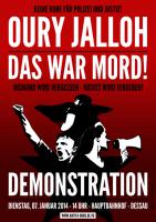 Demo in Gedenken an Oury Jalloh