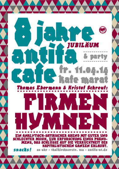 Antifa-Café Jubiläum