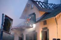 Die Gemeinde schätzt den Schaden an dem Haus auf etwa 70.000 Euro.