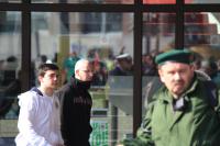 8.März 2014 Heilbronn, Fabiam Koeters mit weissem Sweatshirt