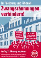 Poster: Zwangsräumungen verhindern