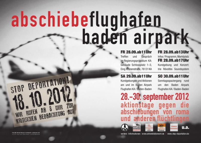 Abschiebeflughafen Baden Airpark