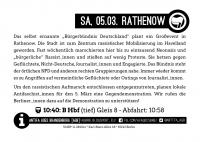 Flyer zu Rathenow.