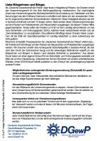 Flyer der Polizeigewerkschaft