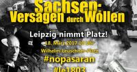 Mobi gegen den Nazi-Aufmarsch in Leipzig am 18. März 13
