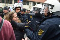 Weinheim: Protest gegen NPD-Parteitag eskaliert