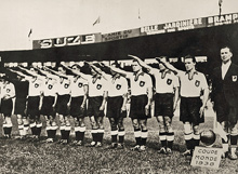 deutsche Mannschaft bei der WM 1938