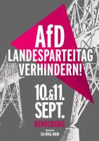 AfD-Landesparteitag in Rendsburg verhindern