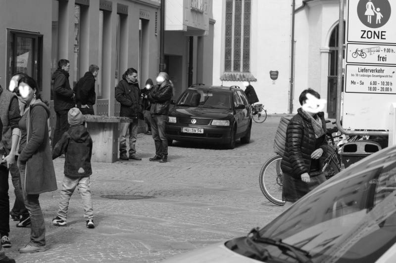 NPD-Infostand Kaufbeuren 21.03.2015