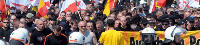 Nazis in Ulm am 1. Mai 2009