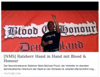 Ratsher Hand in Hand mit Blood & Honour Video: https://www.youtube.com/watch?v=ZcoDxeYHPts