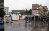 Aufbau - Solidarität mit Kobanê - Kundgebung in Schwenningen