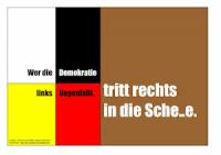 Anti-Raczeks-Plakat 2012