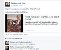 "Keine Rechten Parolen": YouTube-Link zum Nazibarden Frank Rennicke...